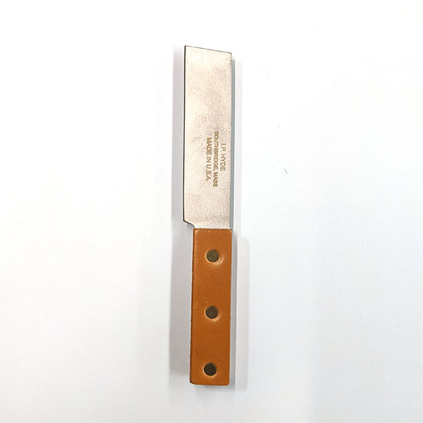 Hyde 4.5″ Leather Hacking Knife
